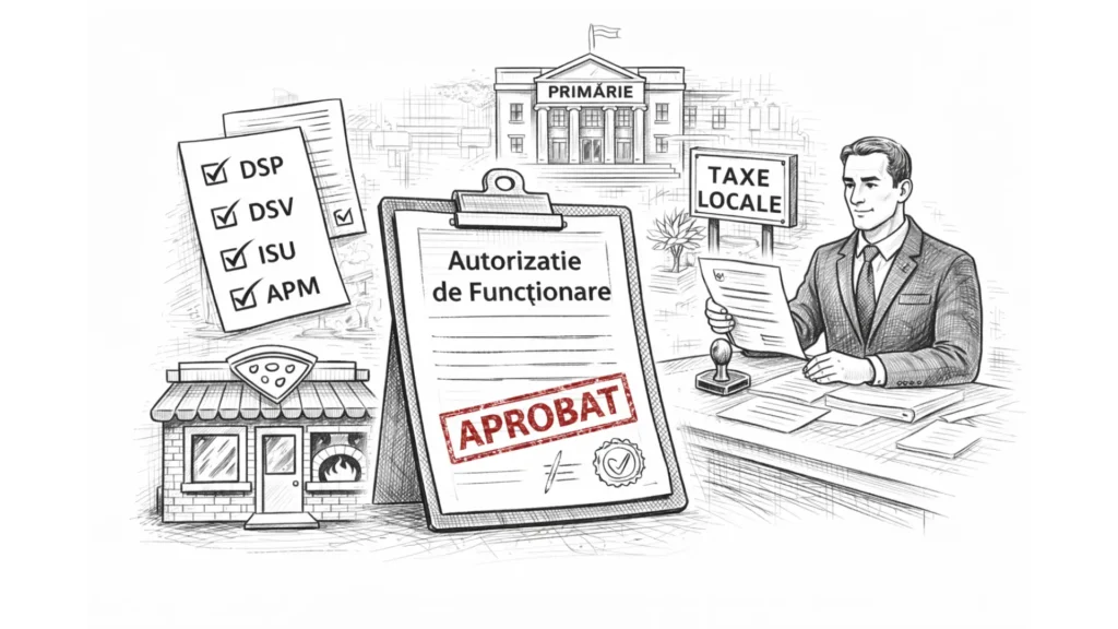Autorizatii pizzerie – autorizația de funcționare eliberată de primărie
